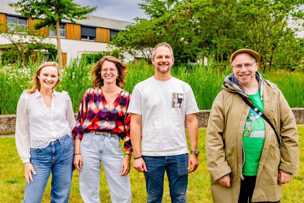 Het kernteam van CRUX De Groote Wielen