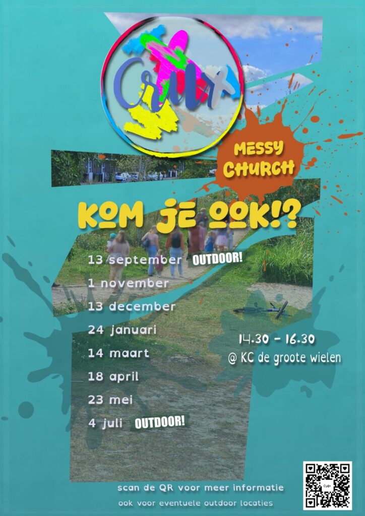 Jaarkalender van Messy Church