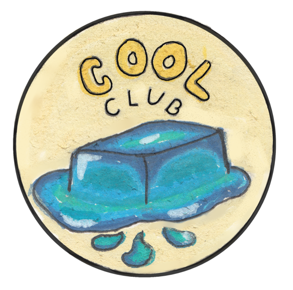 Logo van de Cool Club, het jongerenwerk van CRUX